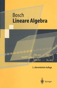 Imagen de portada: Lineare Algebra 2nd edition 9783540001218