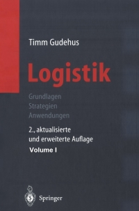 Imagen de portada: Logistik 2nd edition 9783540006060