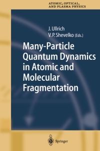 Cover image: Many-Particle Quantum Dynamics in Atomic and Molecular Fragmentation 1st edition 9783540006671