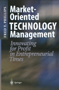 Cover image: Market-Oriented Technology Management 9783540412588