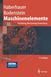 Titelbild: Maschinenelemente 12th edition 9783540003205