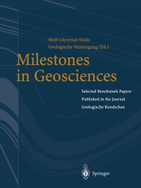 Imagen de portada: Milestones in Geosciences 1st edition 9783540442219