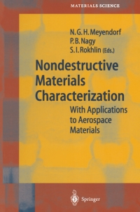 Immagine di copertina: Nondestructive Materials Characterization 1st edition 9783540405177