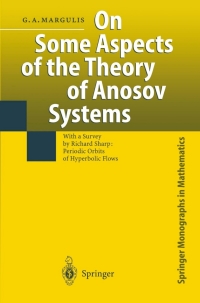 Immagine di copertina: On Some Aspects of the Theory of Anosov Systems 9783540401216