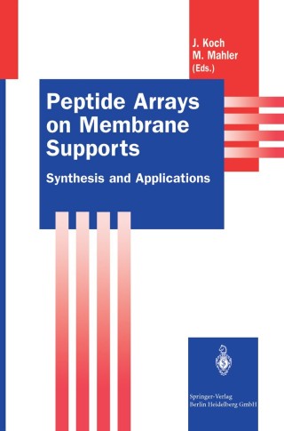 Cover image: Peptide Arrays on Membrane Supports 1st edition 9783540425328