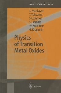 Imagen de portada: Physics of Transition Metal Oxides 9783540212935