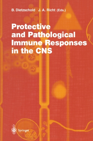 Cover image: Protective and Pathological Immune Responses in the CNS 1st edition 9783662095256