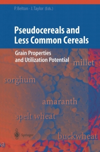 صورة الغلاف: Pseudocereals and Less Common Cereals 1st edition 9783540429395