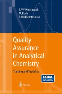 Cover image: Quality Assurance in Analytical Chemistry 1st edition 9783540405788