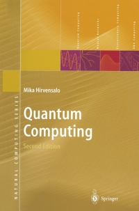 Cover image: Quantum Computing 2nd edition 9783540407041