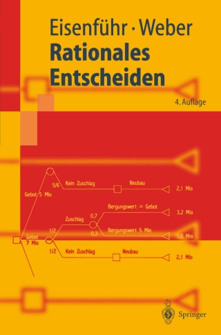 Cover image: Rationales Entscheiden 4th edition 9783540440239