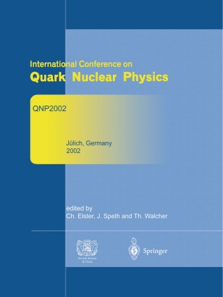 Imagen de portada: Refereed and selected contributions from International Conference on Quark Nuclear Physics 1st edition 9783540206613