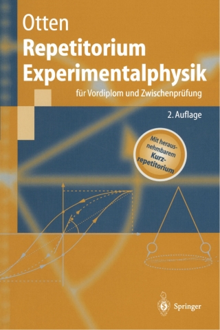 Imagen de portada: Repetitorium Experimentalphysik 2nd edition 9783540435556