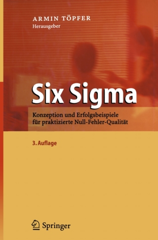 Imagen de portada: Six Sigma 3rd edition 9783540218999