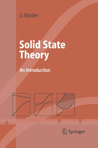 Cover image: Solid State Theory 9783540222446