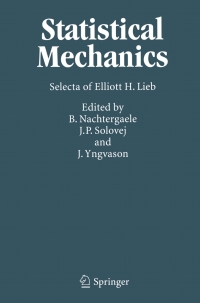 Cover image: Statistical Mechanics 9783540222972
