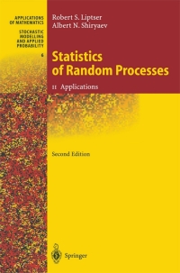 Omslagafbeelding: Statistics of Random Processes II 2nd edition 9783642083655