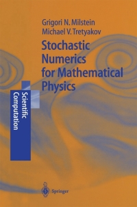 Immagine di copertina: Stochastic Numerics for Mathematical Physics 9783540211105