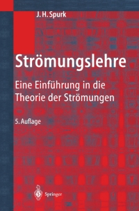 Omslagafbeelding: Strömungslehre 5th edition 9783540401667
