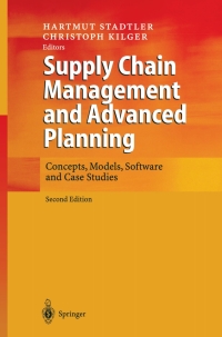 Imagen de portada: Supply Chain Management and Advanced Planning 2nd edition 9783540434504