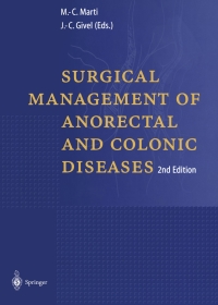 Imagen de portada: Surgical Management of Anorectal and Colonic Diseases 2nd edition 9783540636212