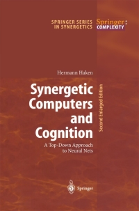 Cover image: Synergetic Computers and Cognition 2nd edition 9783540421634