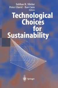 Imagen de portada: Technological Choices for Sustainability 1st edition 9783540211310