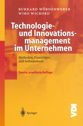 Imagen de portada: Technologie- und Innovationsmanagement im Unternehmen 2nd edition 9783540209928