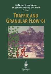 Cover image: Traffic and Granular Flow ’01 1st edition 9783662105832