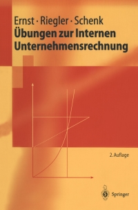 Cover image: Übungen zur Internen Unternehmensrechnung 2nd edition 9783540440734