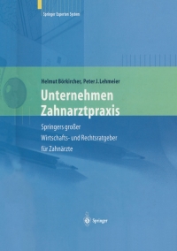 Cover image: Unternehmen Zahnarztpraxis 9783540651772