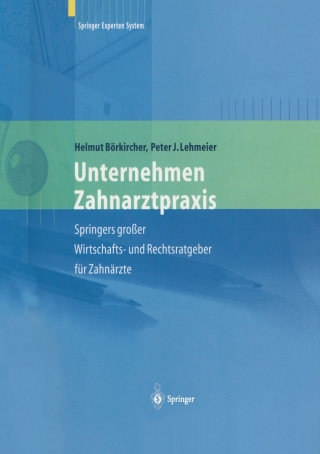 Cover image: Unternehmen Zahnarztpraxis 9783540651772