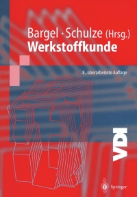 Immagine di copertina: Werkstoffkunde 8th edition 9783540401148
