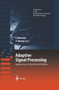 Cover image: Adaptive Signal Processing 1st edition 9783540000518