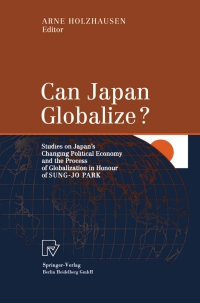 Cover image: Can Japan Globalize? 1st edition 9783790813814