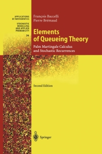 Cover image: Elements of Queueing Theory 2nd edition 9783540660880
