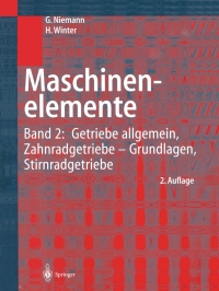 صورة الغلاف: Maschinenelemente 2nd edition 9783662118740