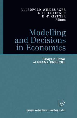 Cover image: Modelling and Decisions in Economics 1st edition 9783790812190