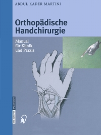 Cover image: Orthopädische Handchirurgie 9783662126516
