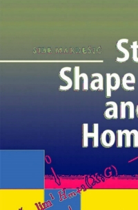 Titelbild: Strong Shape and Homology 9783540661986
