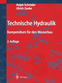 Imagen de portada: Technische Hydraulik 2nd edition 9783540000600