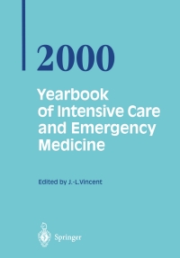 Imagen de portada: Yearbook of Intensive Care and Emergency Medicine 2000 9783540668305