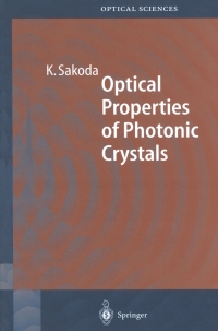 Titelbild: Optical Properties of Photonic Crystals 9783540411994
