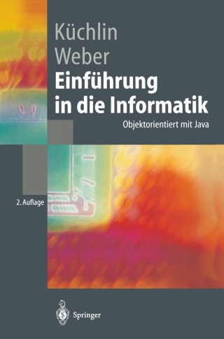 Cover image: Einführung in die Informatik 2nd edition 9783540436089