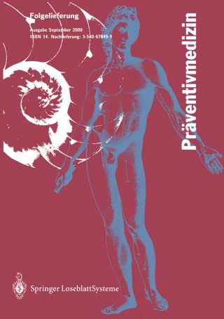 Cover image: Präventivmedizin 14th edition 9783540674153