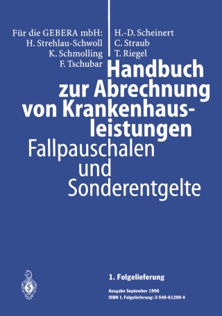 Imagen de portada: Handbuch zur Abrechnung von Krankenhausleistungen 2nd edition 9783540612896