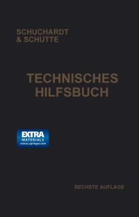 Cover image: Technisches Hilfsbuch 6th edition 9783662306345