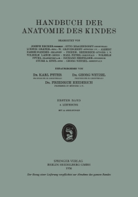 Cover image: Handbuch der Anatomie des Kindes 9783662404935