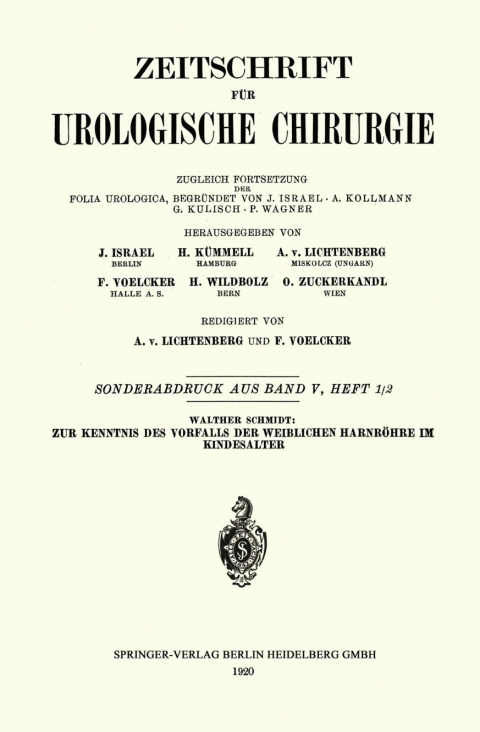 Zur Kenntnis des Vorfalls der weiblichen Harnröhre im Kindesalter - FULL INSTANT DOWNLOAD | PDF DOCX EPUB