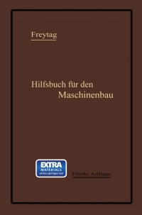 Cover image: Hilfsbuch für den Maschinenbau 5th edition 9783662421642